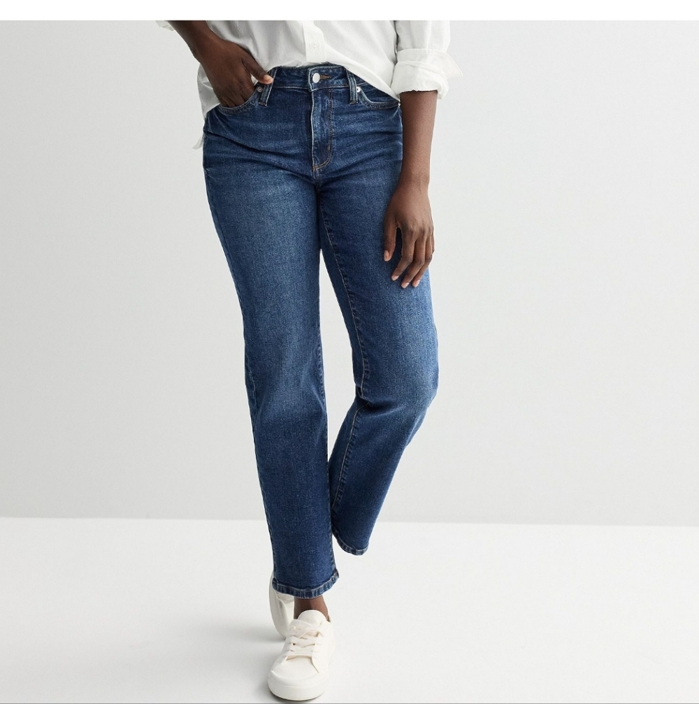 Sonoma Goods For Life® High-Rise Straight Leg Jeans